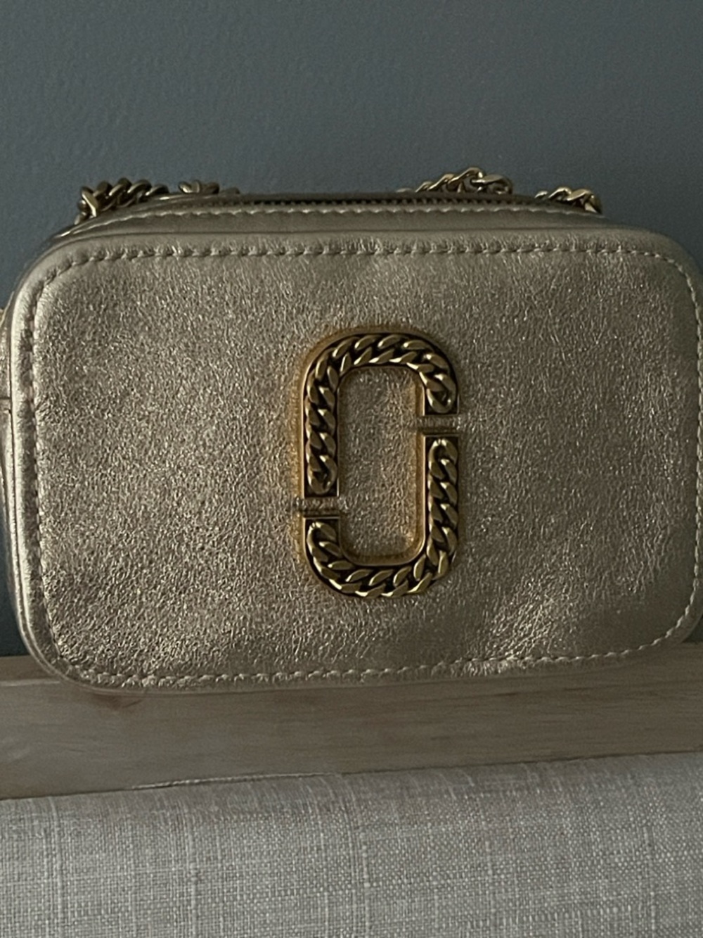 Mark Jacob glam shot soft gold leather - Picture 15 of 15